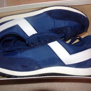 Navy Blue Men's Athletic Shoes